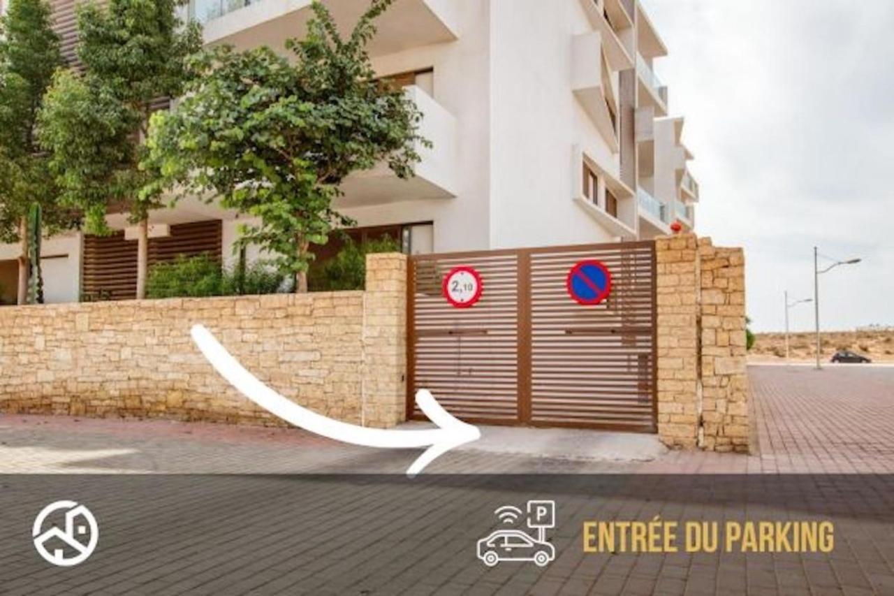 Luxury Apartment 90Sqm With Pool Near Beach Wifi Unlimited Optical Fiber Agadir Esterno foto