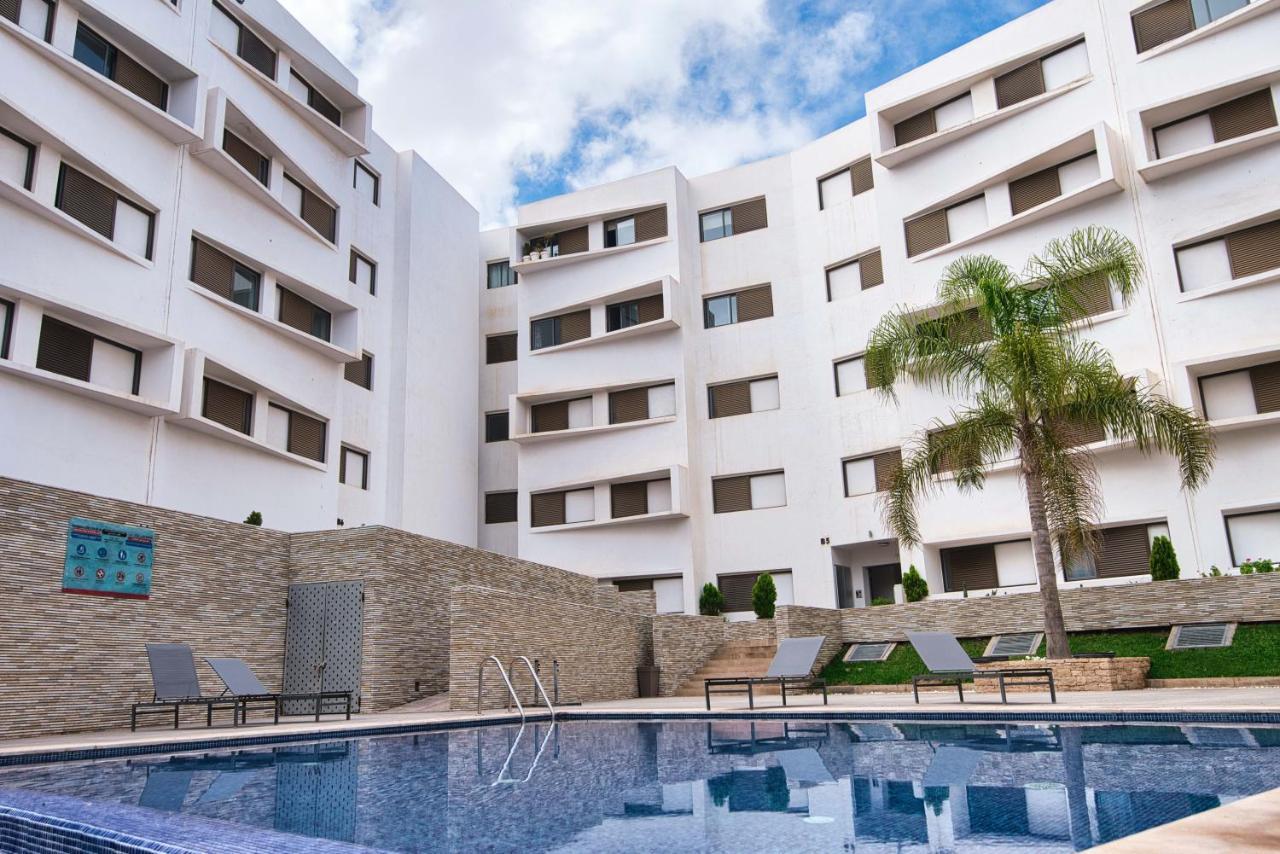 Luxury Apartment 90Sqm With Pool Near Beach Wifi Unlimited Optical Fiber Agadir Esterno foto